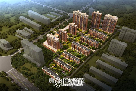 龙都现代城，92m2套三带车库，精装全明户型！